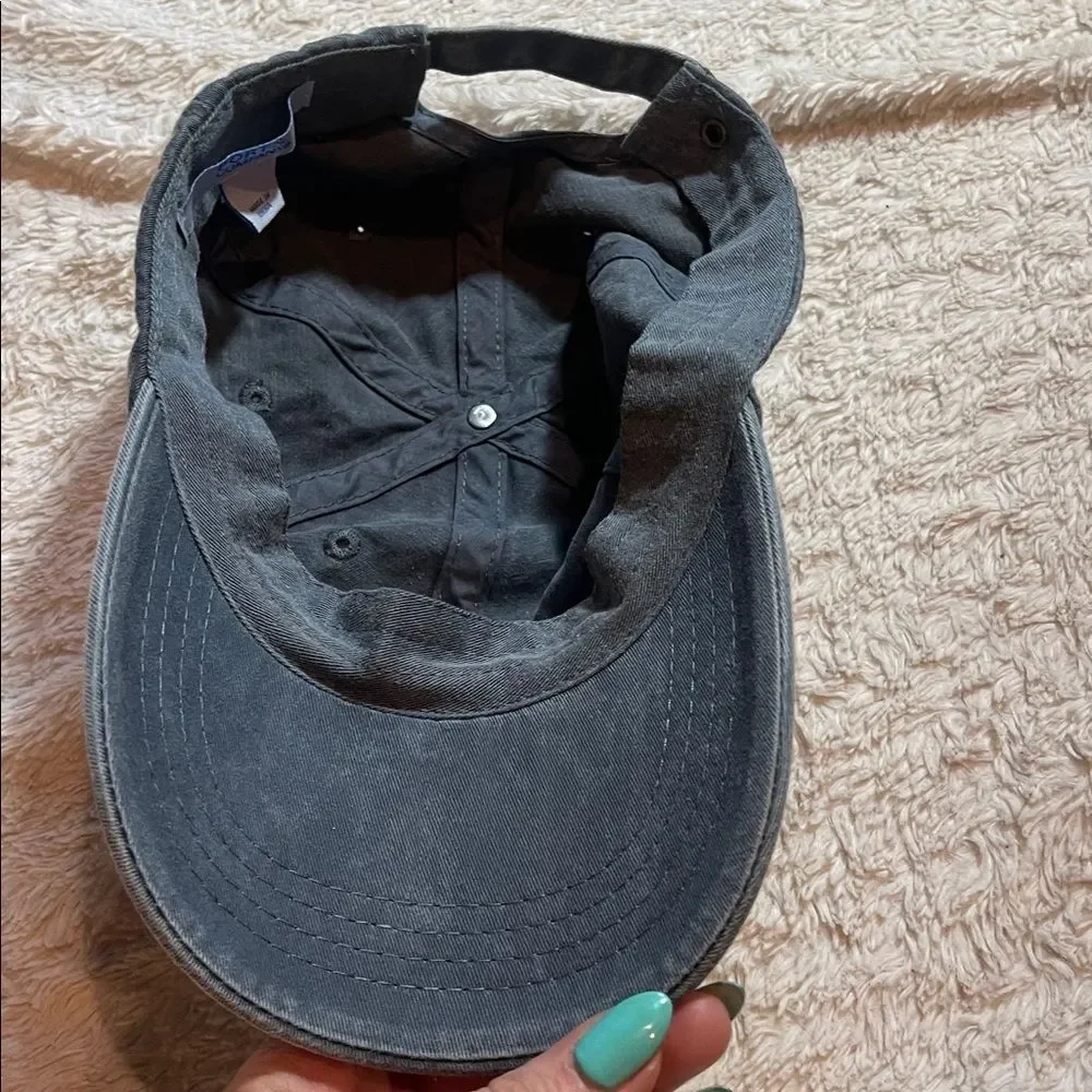 42|North Embroidered Pineapple Baseball Cap - Charcoal